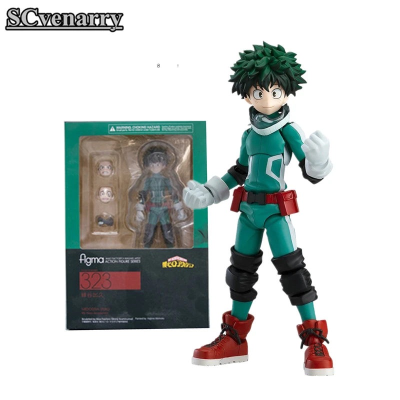 Figma 323 Anime My Hero Academia Midoriya Izuku Action Figure Toy Collection Figma 323 Anime My Hero Academia Midoriya Izuku Action Figure Toy Collection