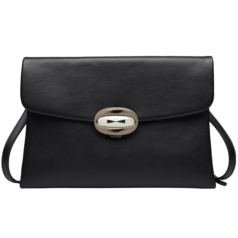 

Quality Luxury envelope bag small designed real leather/skin woman shoulder messenger bag cross body 2018 bolsa feminina ZF101