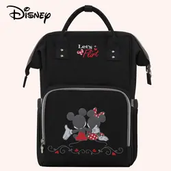 Disney Детские сумка для подгузников подгузник usb Отопление Коляски Сумки уход за младенцем мумия рюкзак изоляции сумка Микки mochila bolsa