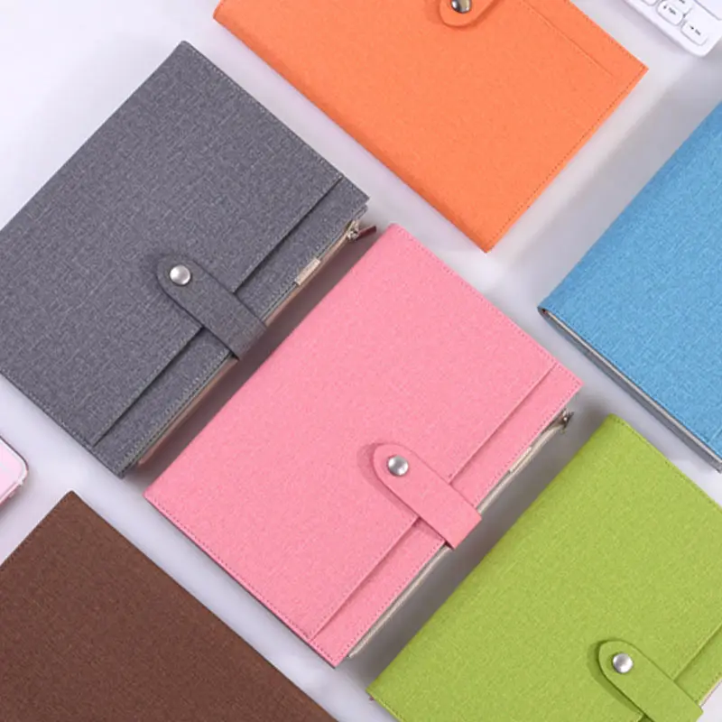 

Yiwi A5 150X 220MM PU Cotton Cover Planner Line Plan Notebook Hobonichi Planner Organizer Efficiency Notepad Gift School