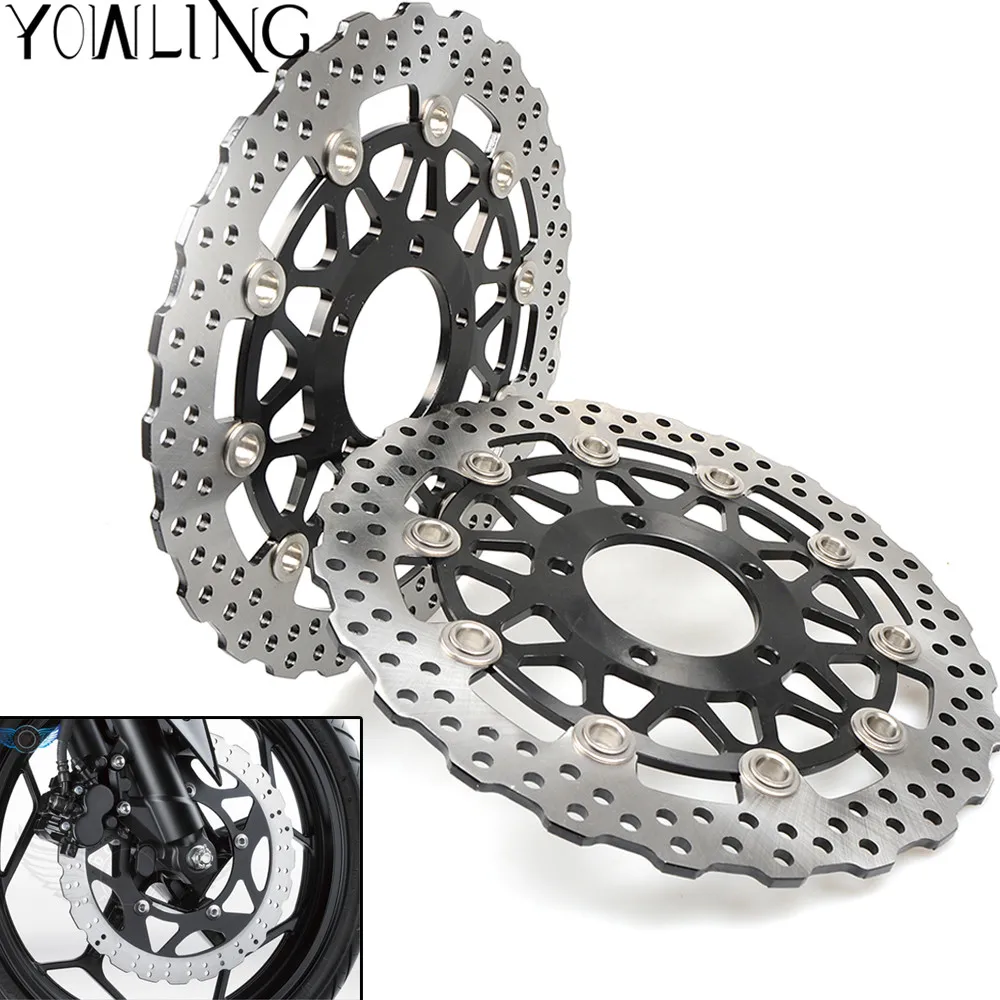 CNC Motorcycle Front Brake Disc Rotors For KAWASAKI Z 800/ABS Z800 Z800ABS 800 ABS Z800E-ABS 2013 2014 2015 | Автомобили и