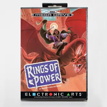 

Rings of power 16 bit SEGA MD Game Card With Retail Box For Sega Mega Drive For Genesis