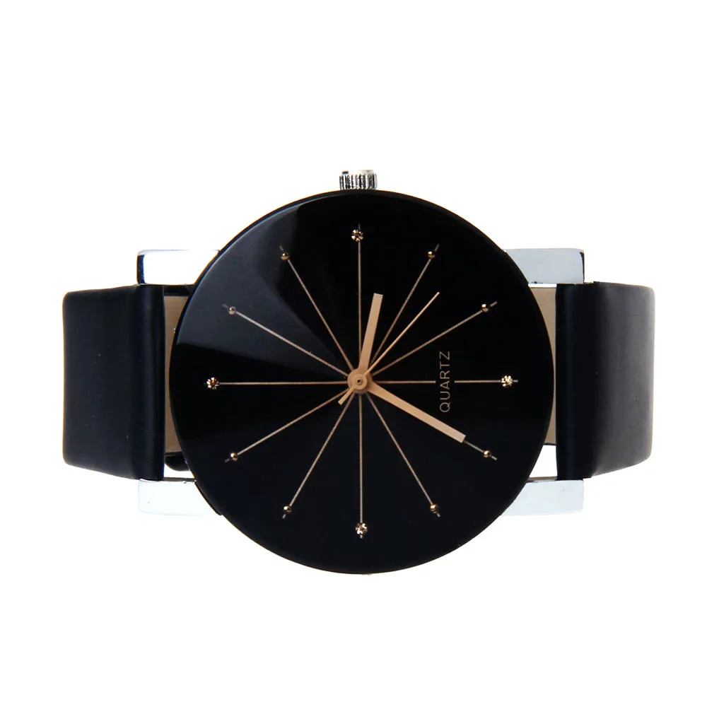 Роскошные брендовые кожаные кварцевые часы для женщин и мужчин, женские модные наручные часы с браслетом, наручные часы, часы relogio feminino masculino