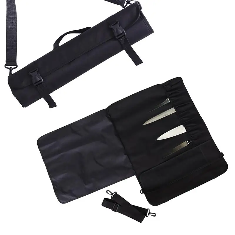 

Chef Knife CaseKitchen Tool Storage Bag Tableware Storage Bag Cutlery Holder Knife Roll Bag for Home Restaurant Kitchen