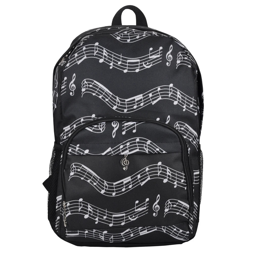 

High Quality Large Capacity Piano Keyboard Zipper Oxford Cloth Portable Casual Waterproof Travel Bags Note School Bag Backpack