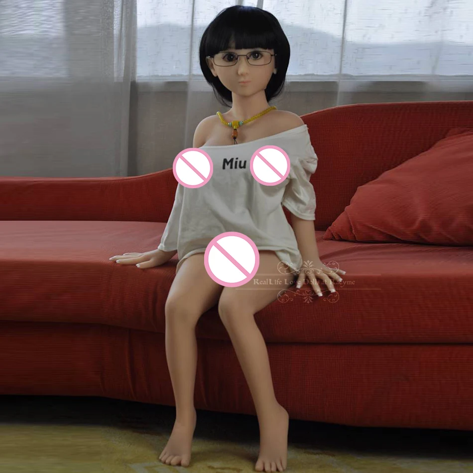 Real Silicone font b Sex b font font b Doll b font 100cm Bones Realistic Vagina