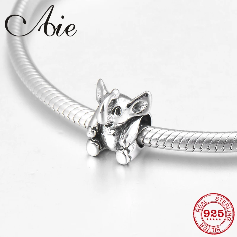 

2018 Fashion DIY gift 925 Sterling Silver love elephant fine beads Fit Original Pandora Charms Bracelets making