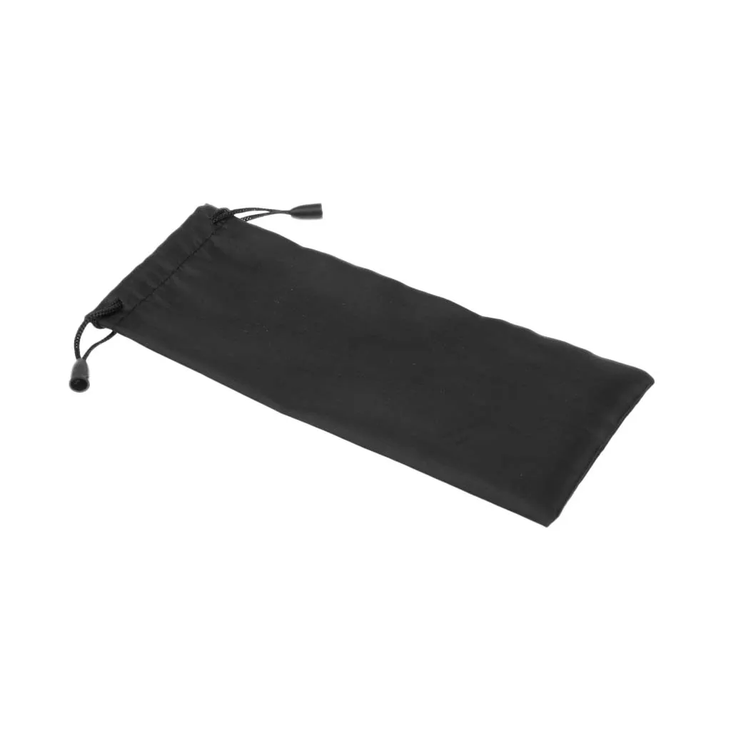 MagiDeal 2019 Hot New Outdoor Camping Awning Tent Pegs Storage Bag With Drawstring - Black Tent Accessories 