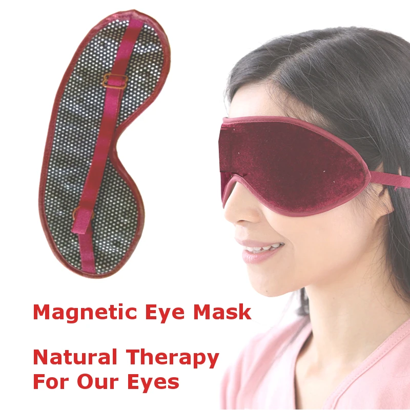 

2PCS/LOT Tourmaline Mask Keep Eyes Fit Comfortable Relax Eye Sleeping Well Mask Blindfold Covers