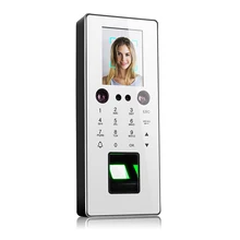 Биометрическое распознавание отпечатка лица определение контроля доступа и посещаемости времени