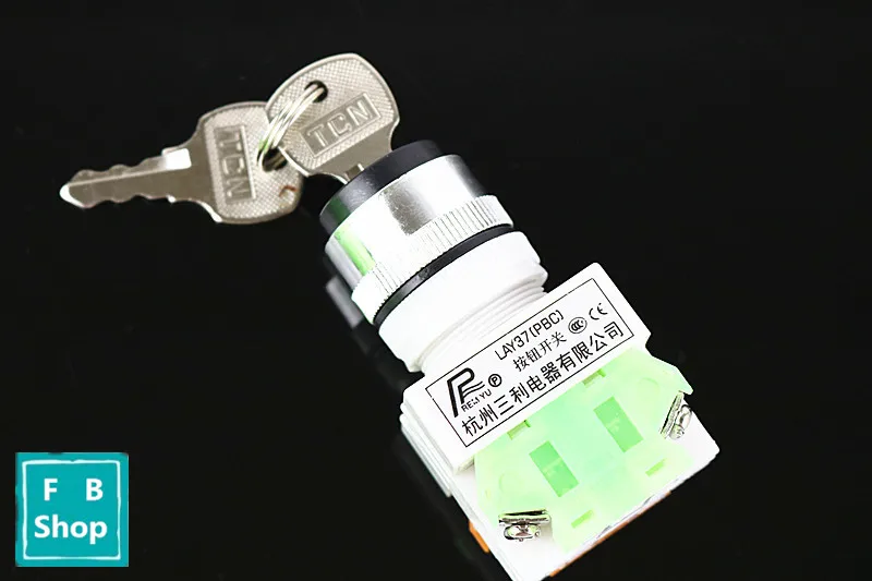 

LAY37 11y2 lay7-11y/2 lay37-11y/2 Key rotary switch 2position/3position push button switch 1NO 1NC