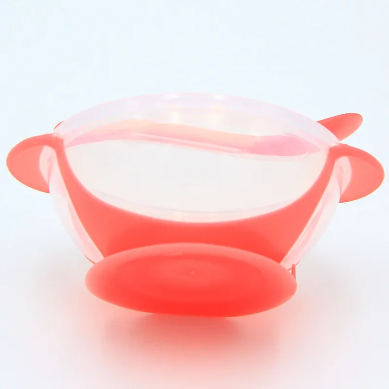 baby sucker bowl Baby Silicone dishes kids feeding training bowl