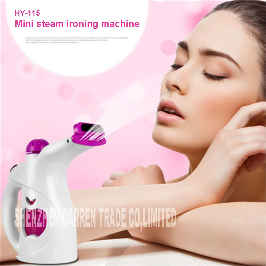 HY-115 인기있는 핸드헬드 의류 증기선, 가정용 가습기 스팀 브러시, 고품질 PP 200ml 철판, 페이셜 220V 