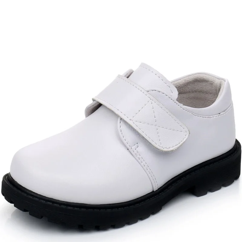 Sapatos para Bebê Sapatos de Couro Casamento e Jantar Banquete para Crianças Meninos Nova Moda Paciente Genuíno Festa Sapatos 8 Sapatos de couro