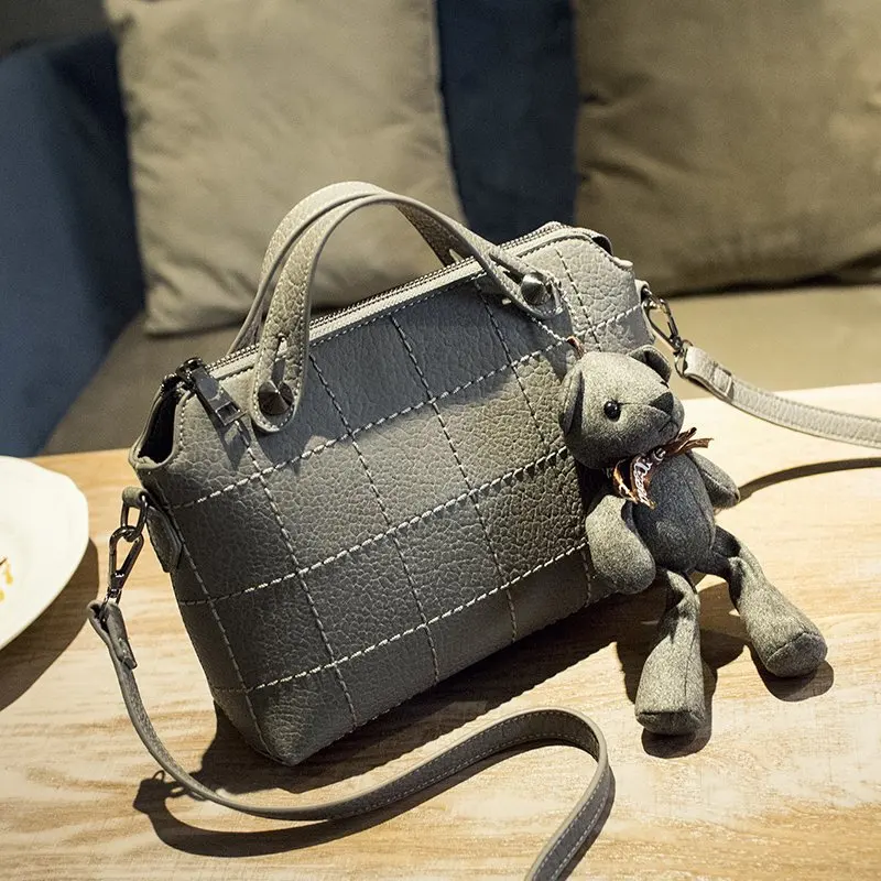 

Bailar pendant beer totes shoulder messenger Women handbag Diamond lattice famous brand high quality leather Female Bolsa 1720