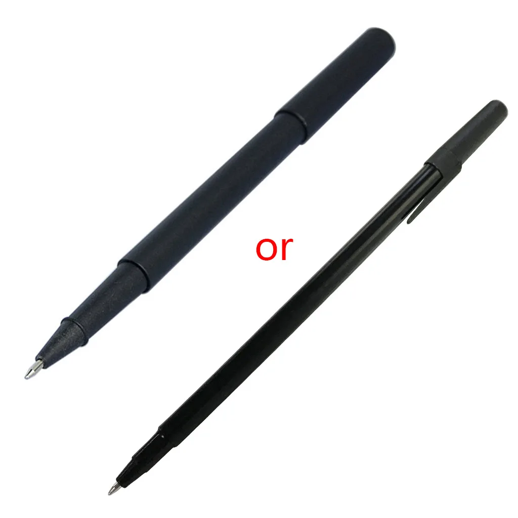 

1Pcs Magic Trick Ball Pen Brand Black Magician Toy Thru Bill Penetration Dollar