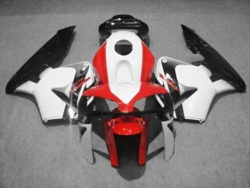 Комплект обтекателей под давлением для CBR600RR F5 05 06 CBR 600RR 2005 2006 CBR600 белый красный