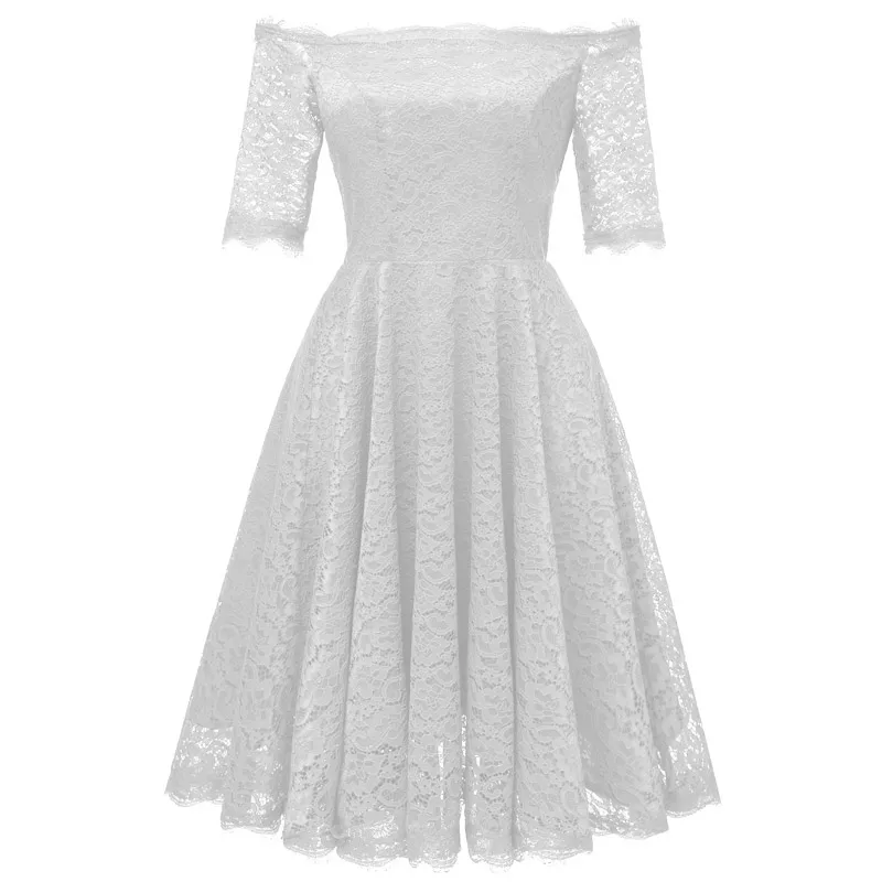 Женское короткое Кружевное Вечернее платье robe de soiree элегантное вечернее с