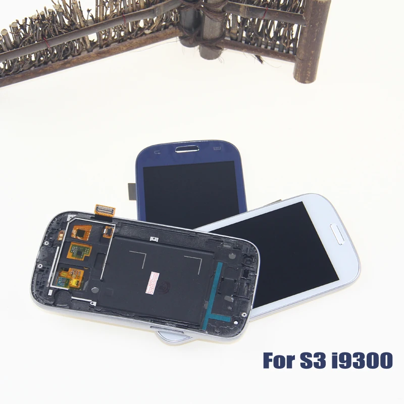 ЖК-экран для samsung s3 i9300 ЖК-дисплей рамка дисплей ЖК 100% протестированный | Мобильные