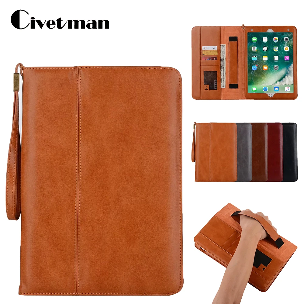 

Case For iPad pro 10.5, Fashion PU Leather Business Folio Stand Pocket Auto Wake Smart Cover Case For iPad pro 10.5 Inch