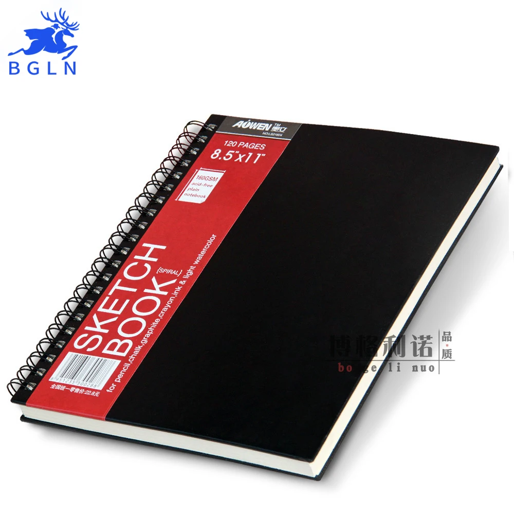 

Bgln A4 Sketchbook  60 Sheets New Sketch Book Notebook Notepad Sketch Book for Paiting Drawing Art Supplies Creative