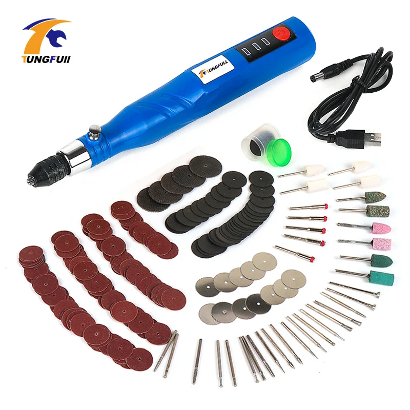 

TUNGFULL Mini Engraving Pen Carve Tool Electric Nail Hand Drill Rechargeable Carve Tool Pen Engraving Hand Mini Drill