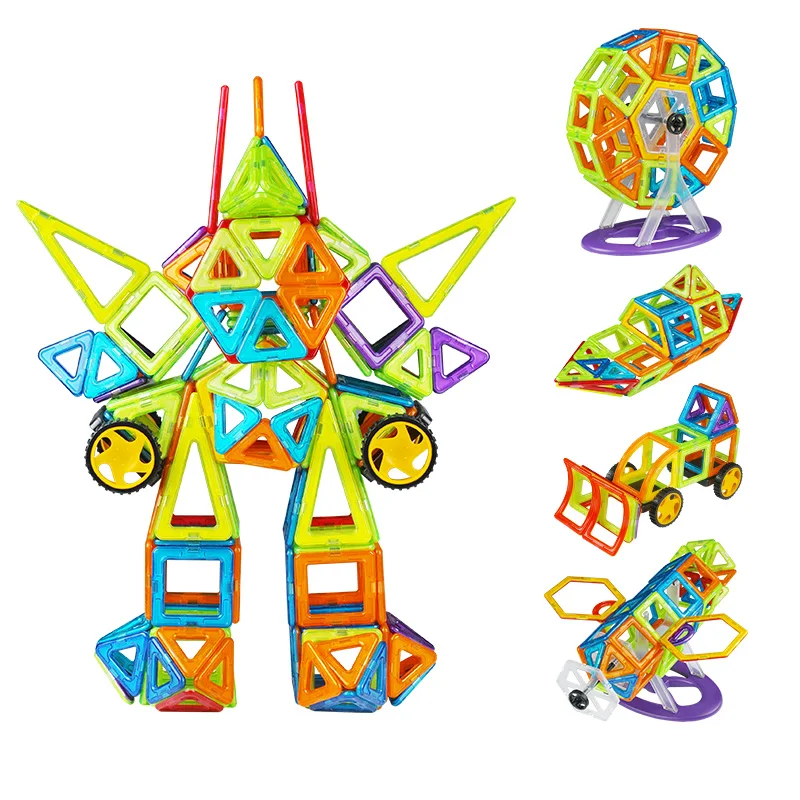 228PCS Big Size DIY Building Blocks Magic Pulling