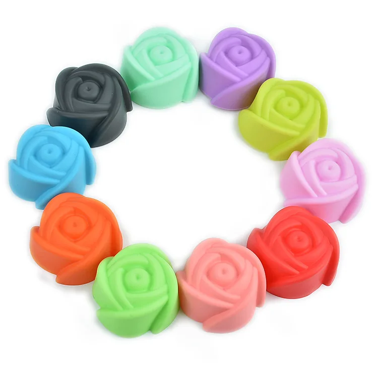 Высококачественная 1 шт. форма для выпечки пуддинг в виде розы силиконовая