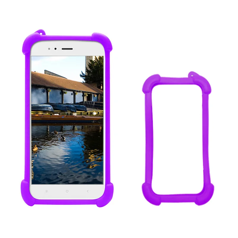Универсальный чехол для мобильного телефона GM 9 Pro, универсальный чехол для мобильного телефона GM 6 8, силиконовый чехол для мобильного телефона GM 5 Plus/4G - Цвет: Фиолетовый