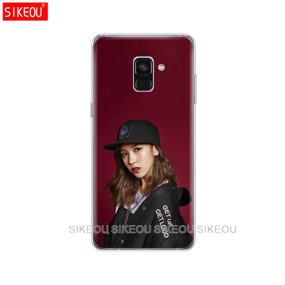 Силиконовый чехол для телефона Samsung Galaxy A8 2018 A3 A310 A5 A510 A7 2016 2017 TWICE Kpop|Бамперы| |