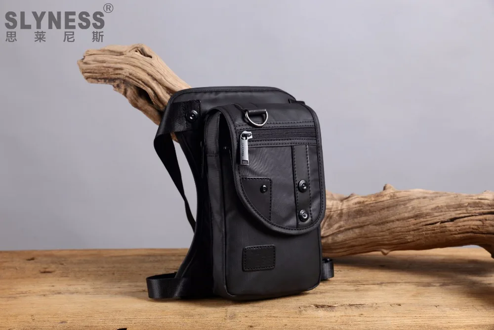Новая качественная модная мужская поясная сумка, сумка на ногу, водонепроницаемая нейлоновая поясная сумка, Военная Повседневная мотоциклетная облегающая сумка