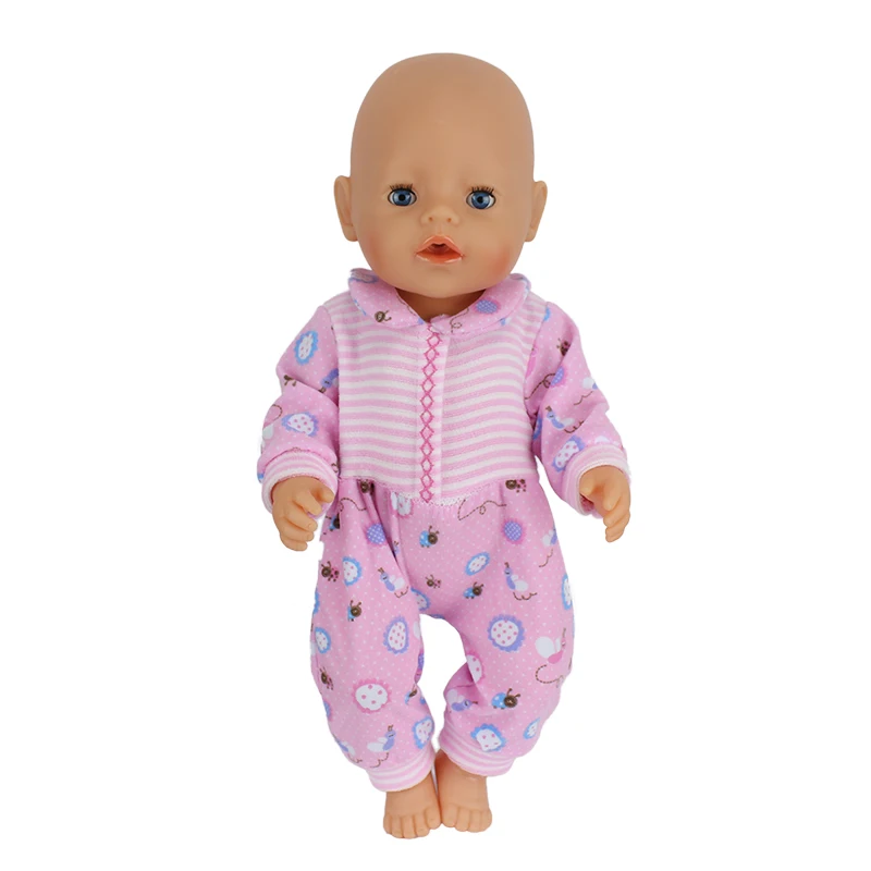 Модное платье подходит для 43 см Zapf Baby Reborn Doll 17 дюймов кукольная одежда - Цвет: a6