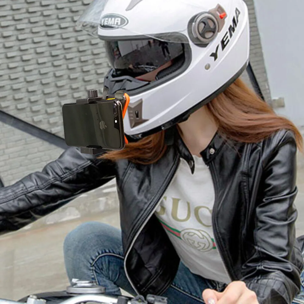 TUYU полный шлем подбородка для терефона маркой GoPro Hero 8/7/6/5 SJCAM мотоциклетный шлем подбородка стенд для GoPro 6/5 Камера аксессуар