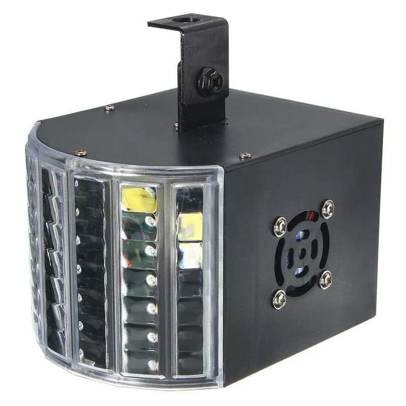 6 Вт AC90 240V светодиодный RGB Авто/Звуковое управление DMX512 строб сцена эффект