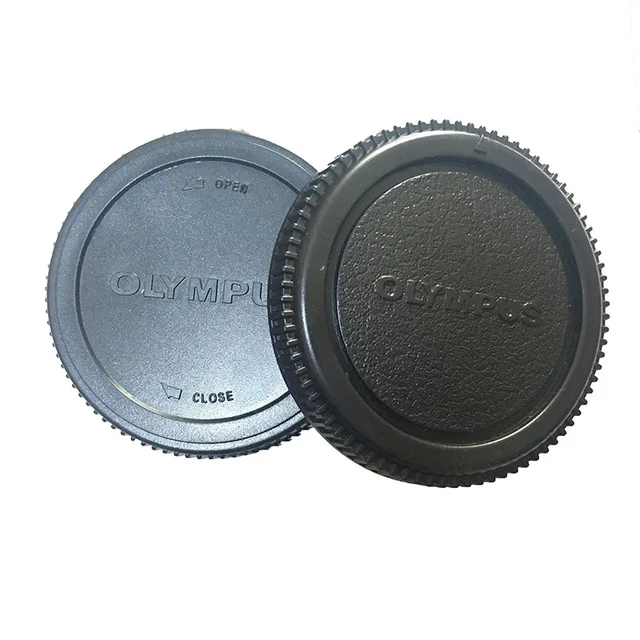 FOR OLYMPUS JMFOTO камера задняя крышка Крышка объектива Защита от пыли для Canon Eos Nikon N1 sony Nex Pentax PK Olympus Micro M4/3 Panasonic крепление - Цвет: FOR OLYMPUS