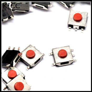 

1000Pcs Touch micro switch Red 6*6*3.4mm SMD5 Push Button Switch 6x6x3.4H