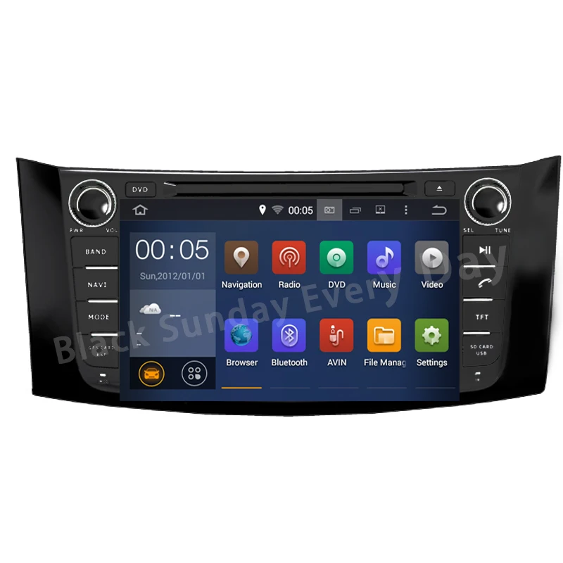 Top Octa/Quad Core Android FitCAR DVD GPS Player For Nissan Sylphy 2013 2014 2015 2016 in dash car audio video headunit WIFI 3G MAPS 0