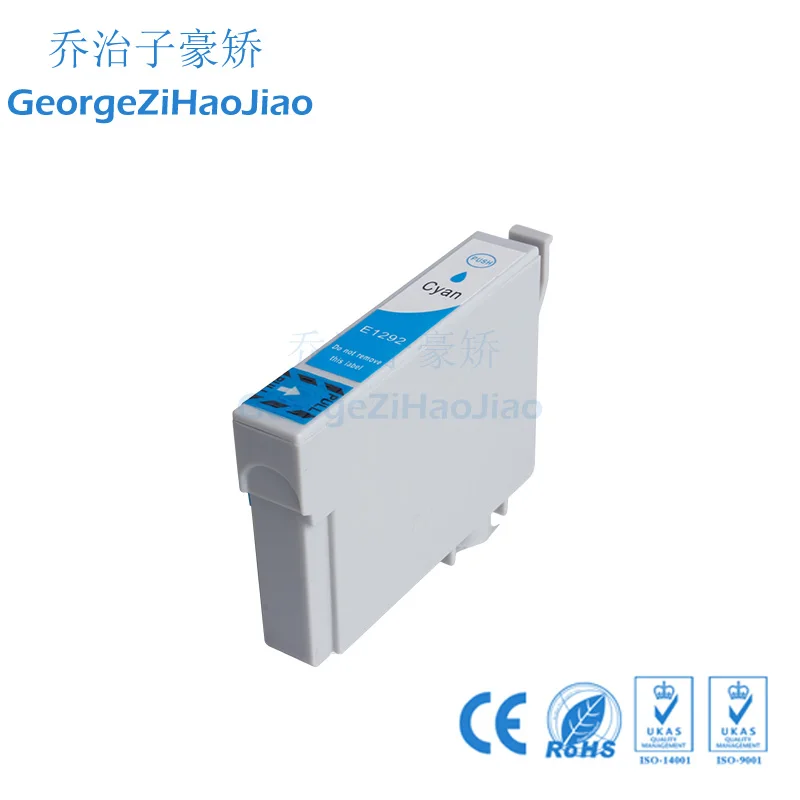 12 шт. 1291XL чернила для Epson Stylus SX420W/SX425W/SX525WD/SX620FW офисные принтеры B42WD/BX305F/BX305FW ZH