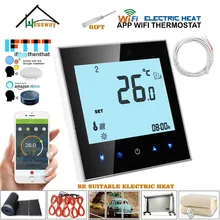 Интерактивный голосовой ответ Amazon Echo Google Home Программирование ЕС термостат отопления wifi 16a подогрев пола для удаленного датчика