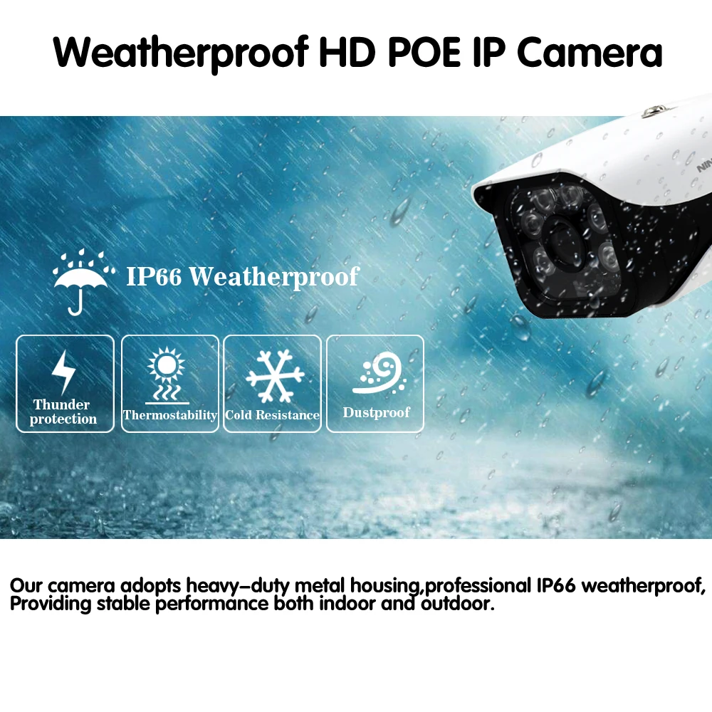 NINIVISION 8CH 5MP POE камера NVR комплект in/открытый 4.0MP PoE ip-камера аудио запись Onvif FTP CCTV система комплект видеонаблюдения