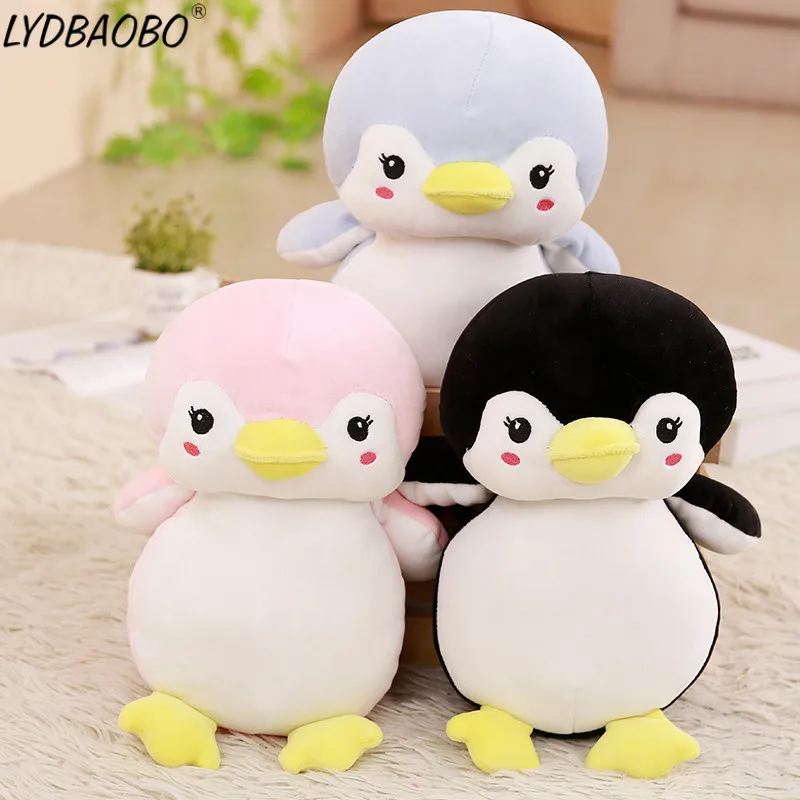 LYDBAOBO 1PC 30CM Cute Fat Penguin Plush Doll Soft Stuffed Cotton Pillow Cushion Toys Lovely Animal Doll Baby Good Birthday Gift
