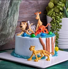 animal birthday gift topper lion tiger zebra elephant farm animal toy figure supplies party favors toy animals cake topper animal birthday gift topper lion tiger zebra elephant farm animal toy figure supplies party favors toy animals cake topper