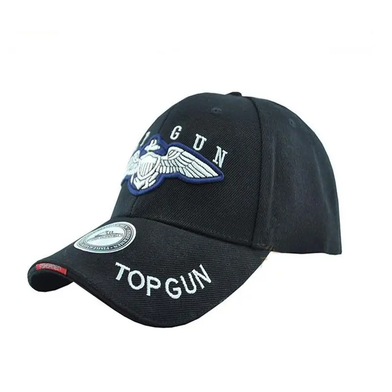 TacticalTopGunSportBaseballPeakedCapsMilitaryHatTravelBike