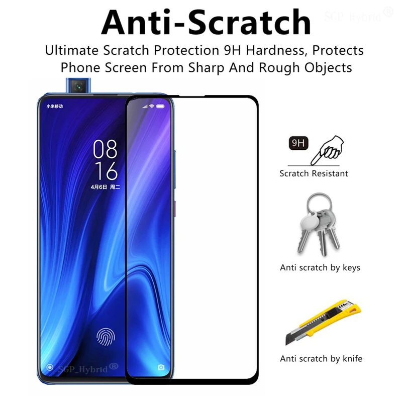 Защитное стекло закаленное для Xiaomi mi 9t redmi k20 pro 2 шт.|Защитные стёкла и плёнки| |