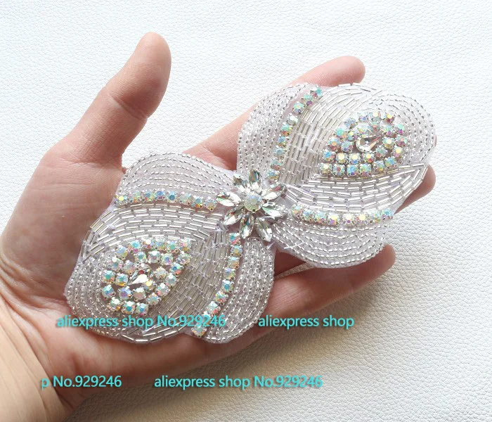 Sewroro Strass Applikation Band - 20,5cm Glitzerband Für Hochzeitsdekoration