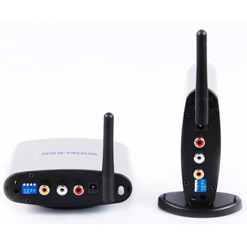 

PAT-220 150M 2.4GHz Digital STB Sharing Device Wireless A/V Audio Video Transmitter Receiver Audio Video IR Extender for PAT220