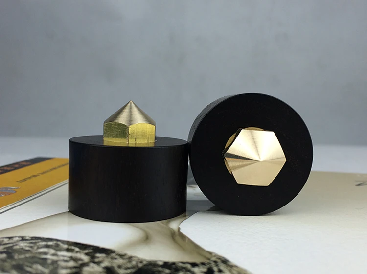 4 пары ebony wood регулируемая высота HiFi подставка ножки для усилителя динамика