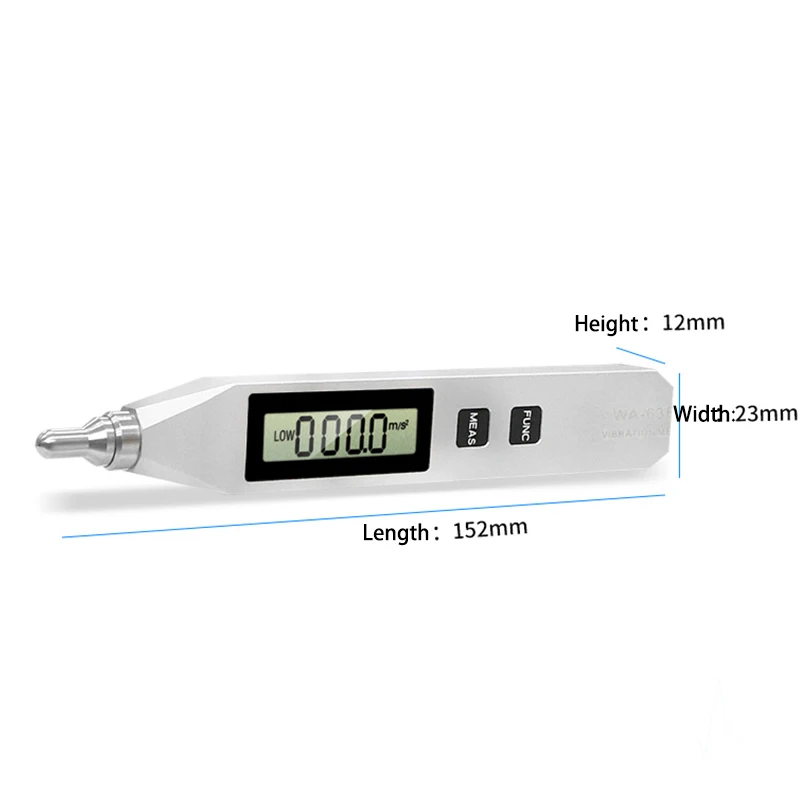 Карманный Виброметр тестер измерительный анализатор точность чувствительность акселерометры цифровой анализатор Ручка Тип измеритель вибрации