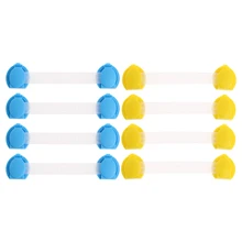 4 шт пластиковые двери шкафа безопасности Дети замок шкафа ящика защиты