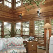 Высококачественный станок с ЧПУ для резки дерева жалюзи для круглые окна затвора